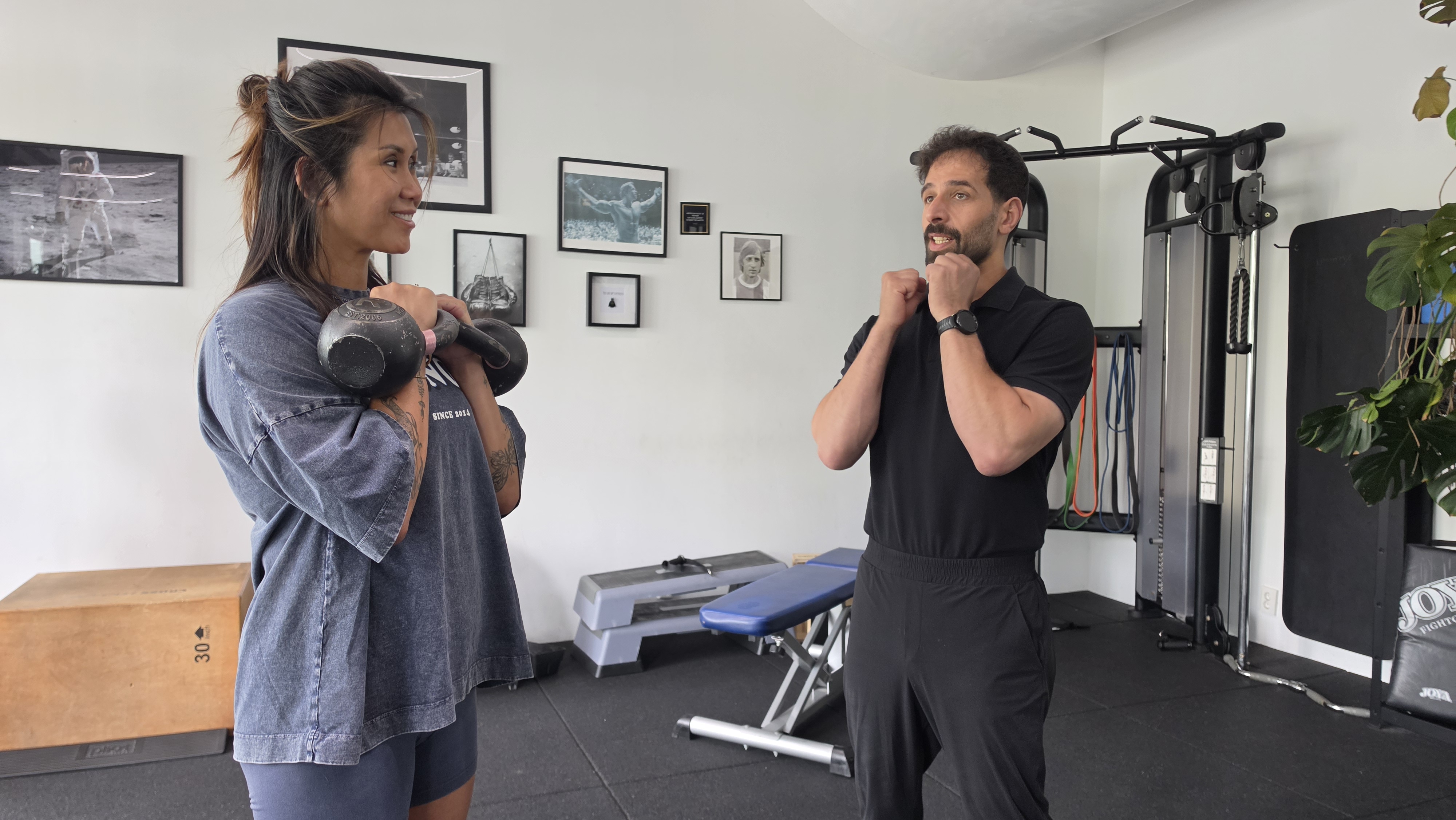 Techniek en coaching in de privé gym