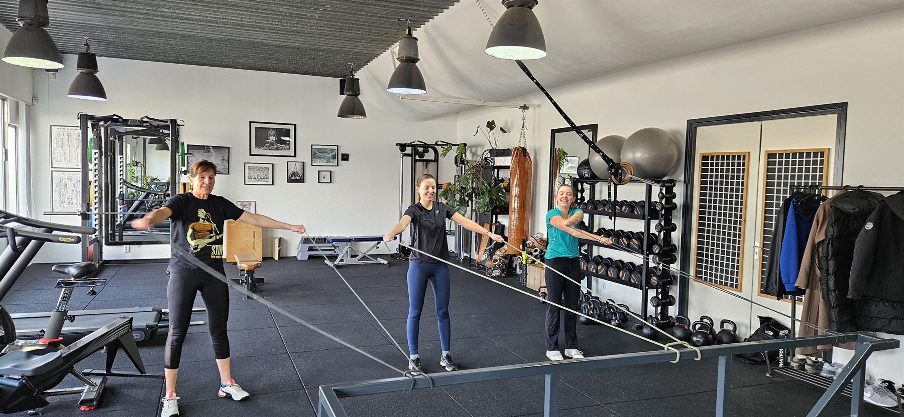 Small group training in de privé gym